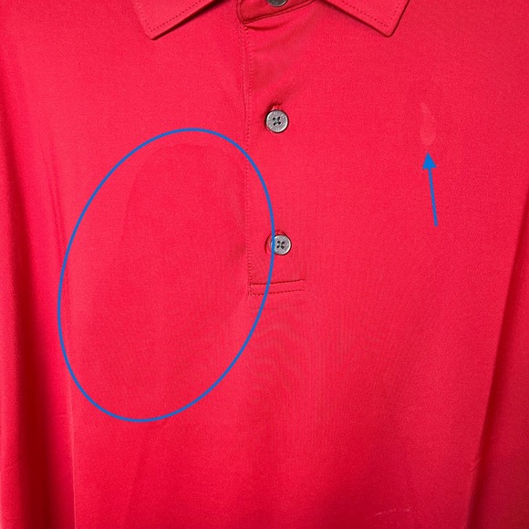 FootJoy Lot of 5 Mens Golf Polo Shirts Size Large Short Sleeve Collar **FLAWS** - Picture 14 of 16